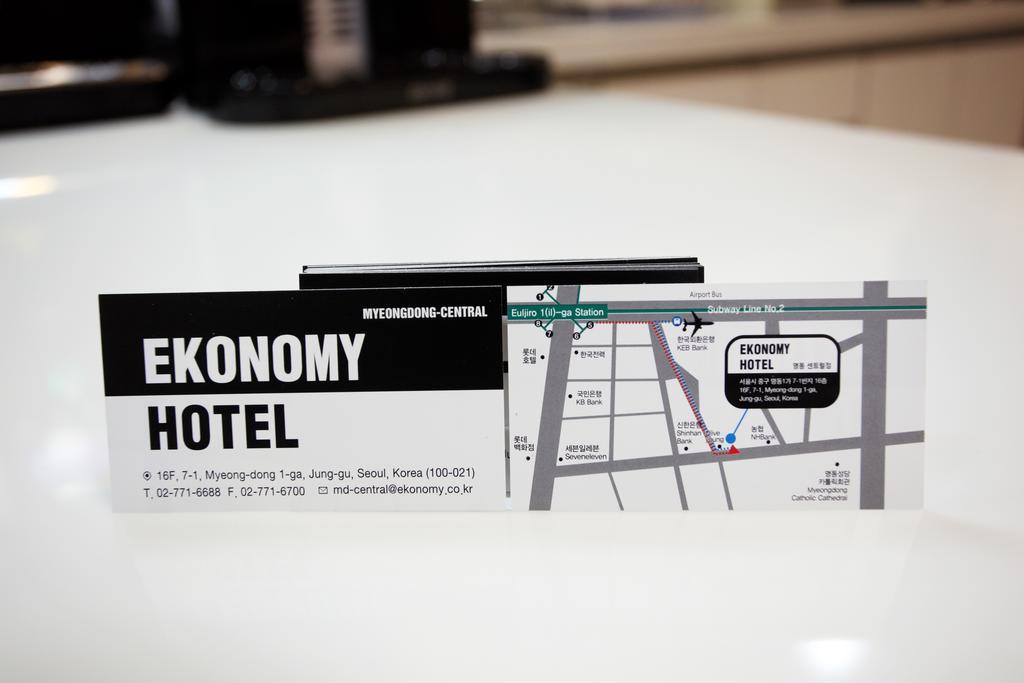 Ekonomy Hotel Myeongdong Central Seoul Ngoại thất bức ảnh